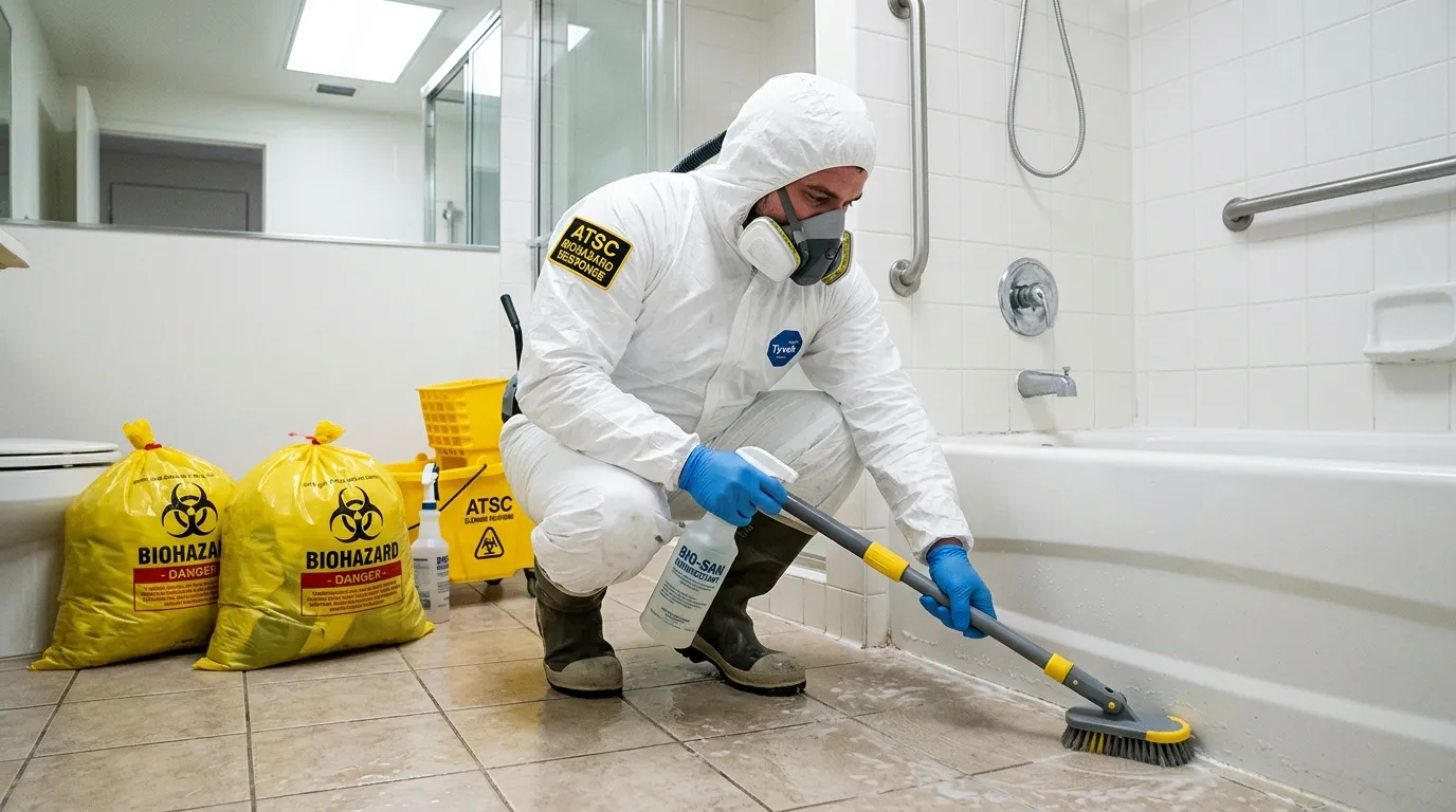 Decontamination equipment deployed for Blood Cleanup in South Gate